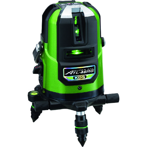 トラスコ中山 KDS レーザー墨出器セット リアルグリーンレーザー46RG 縦2・横1・地墨（ご注文単位1台）【直送品】