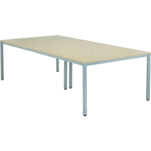 トラスコ中山 アールエフヤマカワ OAミーティングテーブル W2400xD1200 819-5187(ご注文単位1台)【直送品】