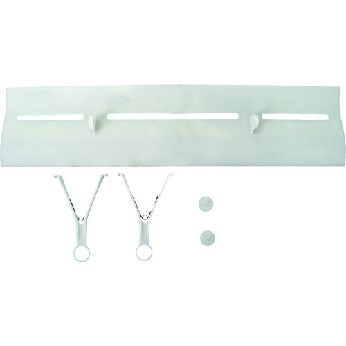 トラスコ中山 ダイアン・サービス エアーウイング スリット クリア 1セット2枚入(ご注文単位1セット)【直送品】