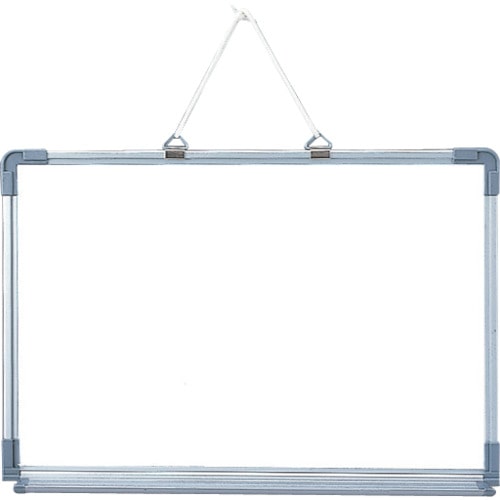 トラスコ中山 光 アルミ枠ホワイトボード(トレイ付) 820-0635(ご注文単位1枚)【直送品】