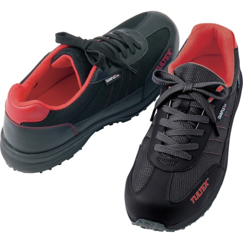 トラスコ中山 アイトス ディアプレックス防水セーフティシューズ ブラック 25.5cm(ご注文単位1足)【直送品】