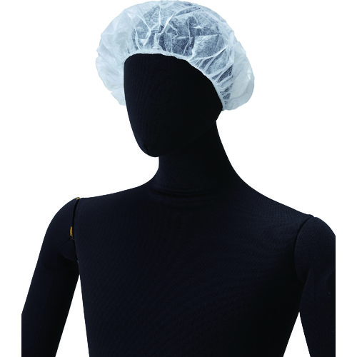 トラスコ中山 アゼアス キャップ AZ CLEAN1501 (100枚入)(ご注文単位1袋)【直送品】