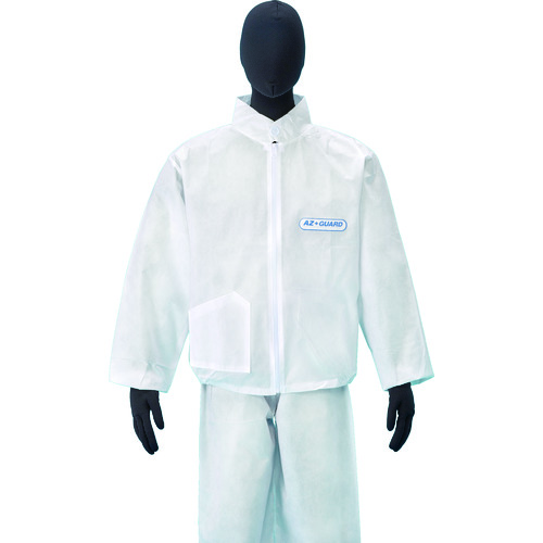 トラスコ中山 アゼアス SMS製ジャンパー立て衿タイプ AZ GUARD L（ご注文単位1着）【直送品】