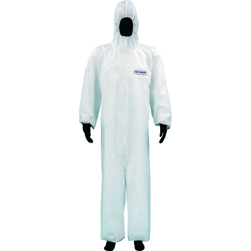 トラスコ中山 アゼアス 使い捨て保護服 SF製続服 AZ GUARD4010 4Lサイズ(ご注文単位1着)【直送品】