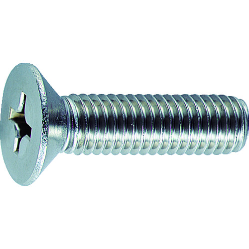 トラスコ中山 TRUSCO 皿頭小ねじ ステンレス 全ネジ M2×4 140本入(ご注文単位1パック)【直送品】