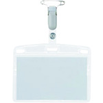 トラスコ中山 JTX 192221)タッグ名札 プラC名刺型横C10枚 B065J (ご注文単位1パック)【直送品】