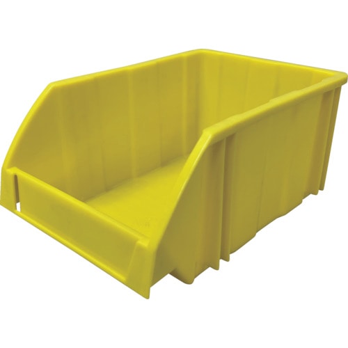トラスコ中山 DIC B型コンテナ B-1 外寸:W197×D130×H90 黄(ご注文単位1個)【直送品】