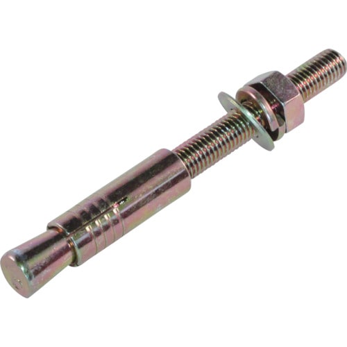 トラスコ中山 ケー・エフ・シー ホーク・アンカーボルトBタイプ スチール製M10 全長120(ご注文単位200本)【直送品】