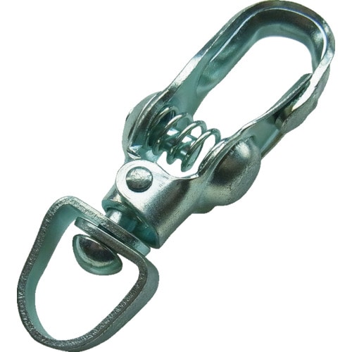 トラスコ中山 ニッサチェイン 鉄ucバネスナップ 64mm（ご注文単位1個）【直送品】