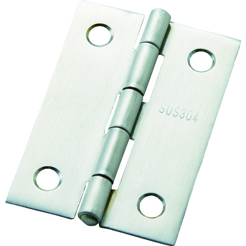 トラスコ中山 フジテック ステンレス丁番(SUS304) 袋入(2枚)・中厚51mm(ご注文単位1袋)【直送品】