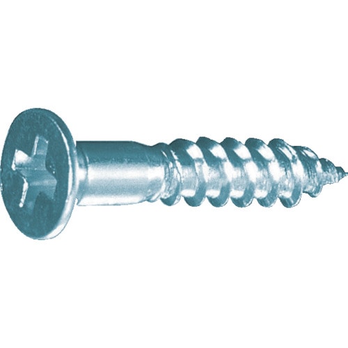 トラスコ中山 TRUSCO 皿木ねじ ユニクロ M4.1×38 100本入(ご注文単位1パック)【直送品】