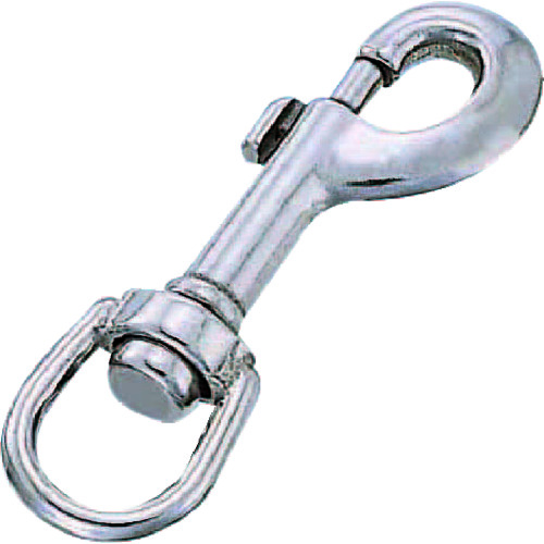 トラスコ中山 水本 フック ステンレス ナスカン 使用荷重0.2kN(ご注文単位1個)【直送品】