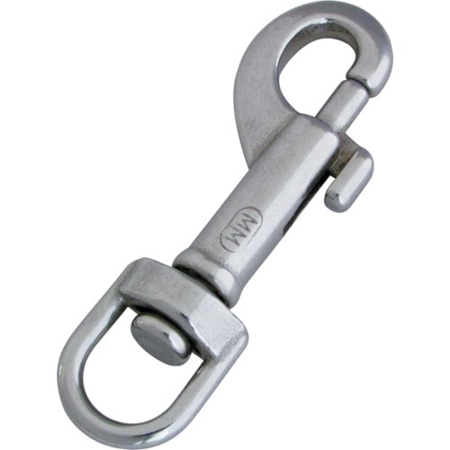 トラスコ中山 水本 フック ステンレス ナスカン 使用荷重0.29kN(ご注文単位1個)【直送品】