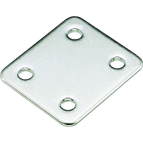 トラスコ中山 水本 ステンレス アイプレート用裏板 54mmX75mm(ご注文単位1個)【直送品】