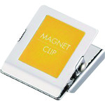 トラスコ中山 JTX 232277)マグネットクリップ大 黄 B149J-Y （ご注文単位1個）【直送品】