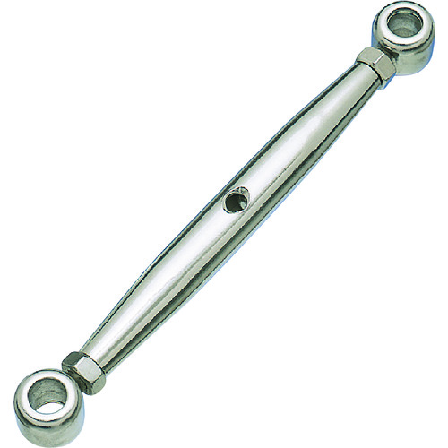 トラスコ中山 水本 ステンレス パイプターンバックルA&A 捻子径2分 使用荷重1.96kN(ご注文単位1個)【直送品】