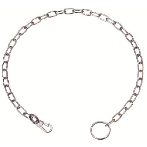 トラスコ中山 水本 ステンレス ポケットチェーンMP型(片端ミニクリップ付) 全長300mm C：3mm（ご注文単位1個）【直送品】