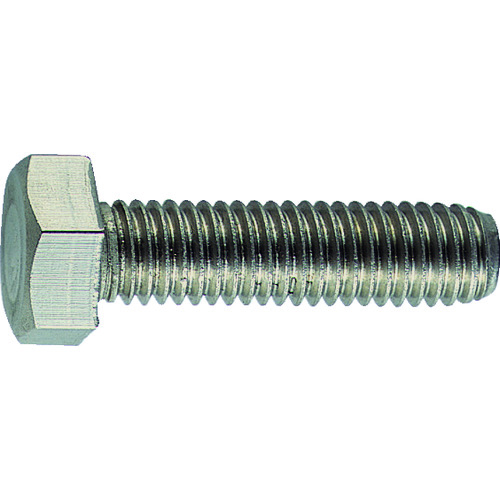 トラスコ中山 TRUSCO 六角ボルト ステンレス 全ネジ M4×8 70本入(ご注文単位1パック)【直送品】