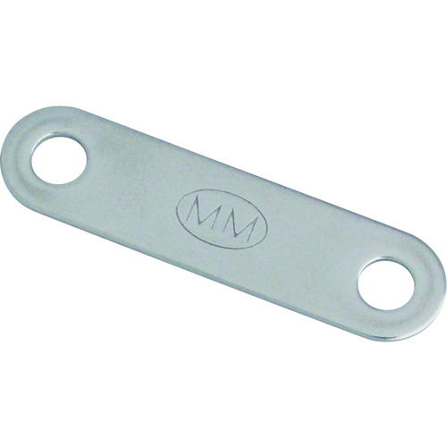 トラスコ中山 水本 ステンレス Uボルト用楕円プレート ピッチ30mm (2個入)(ご注文単位1袋)【直送品】