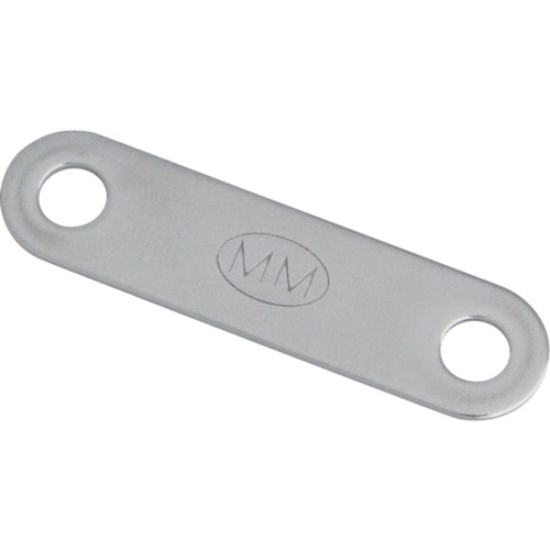 トラスコ中山 水本 ステンレス Uボルト用楕円プレート ピッチ32mm (2個入)(ご注文単位1袋)【直送品】