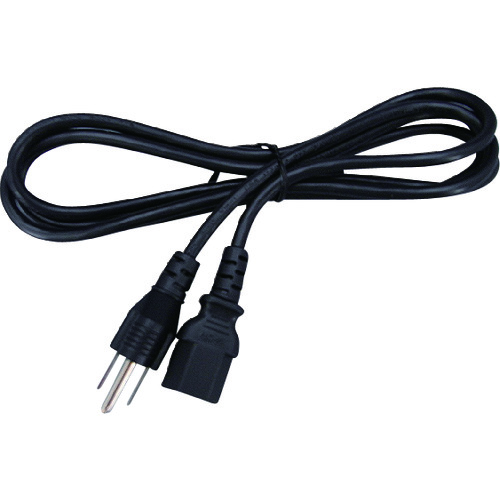 トラスコ中山 白光 はんだこて用交換パーツ 電源コード 2極接地プラグ(ご注文単位1個)【直送品】