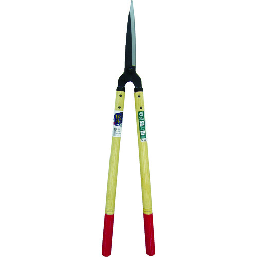 トラスコ中山 鋼典 刈込ハサミ 調質 又開(門型)刈込鋏 尺7赤塗り柄入（ご注文単位1個）【直送品】