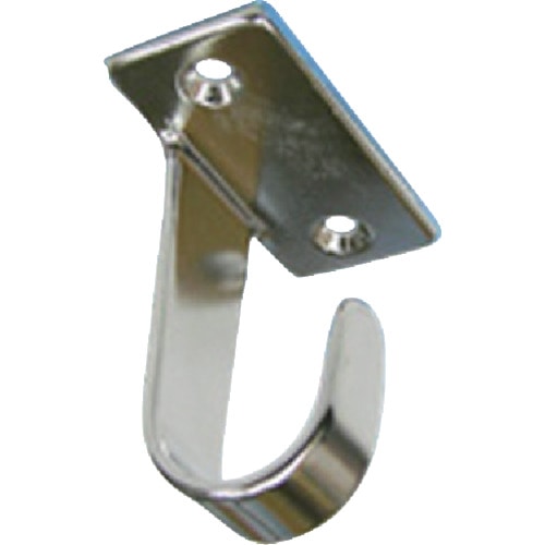 トラスコ中山 水本 ステンレス シートフックJ型 長さ33mm(ご注文単位1個)【直送品】