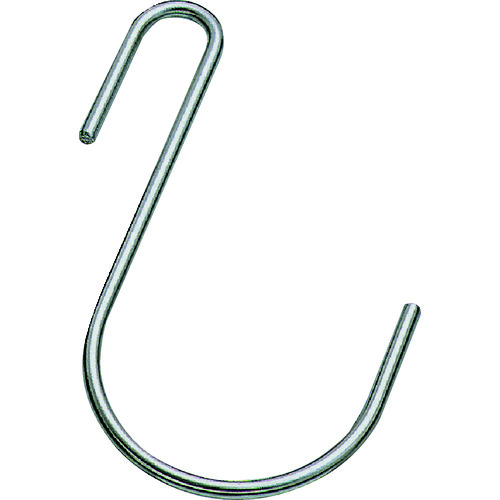 トラスコ中山 水本 Sフック ステンレス SカンSAH 全長110mm(ご注文単位1個)【直送品】