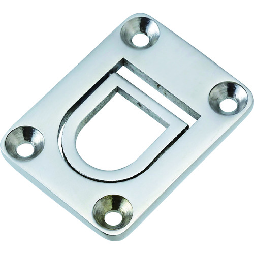 トラスコ中山 水本 フック ステンレス リングプル 34mm×45mm(ご注文単位1個)【直送品】