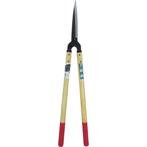 トラスコ中山 鋼典 刈込ハサミ 調質 又開(門型) 刈込鋏 尺7赤塗り柄入（ご注文単位1個）【直送品】