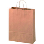 トラスコ中山 JTX 354118)手提袋 丸紐 茶 大 50枚 B289J-B (ご注文単位1パック)【直送品】