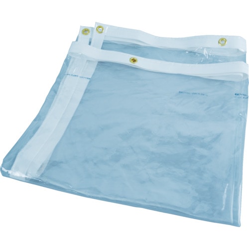 トラスコ中山 TRUSCO 衝立用 透明シート 防炎タイプ W970XH1970 厚み0.3(ご注文単位1枚)【直送品】