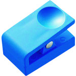 トラスコ中山 JTX 364385)マグネットクリッププラタイプ青 B511J-B (ご注文単位1個)【直送品】