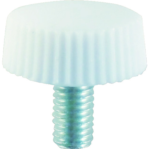 トラスコ中山 TRUSCO 化粧ビス NO.3 白 M5×9 15個入(ご注文単位1パック)【直送品】