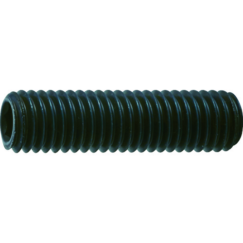 トラスコ中山 TRUSCO 六角穴付止めねじ 平先 黒染め M8×15 50本入(ご注文単位1パック)【直送品】