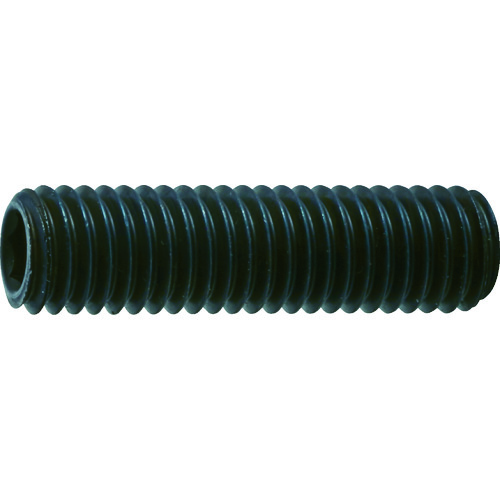 トラスコ中山 TRUSCO 六角穴付止めねじ 平先 黒染め M8×25 30本入(ご注文単位1パック)【直送品】