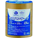 トラスコ中山 JTX 388548セロハンテープ 24mm×35m5巻 B640J(ご注文単位1パック)【直送品】