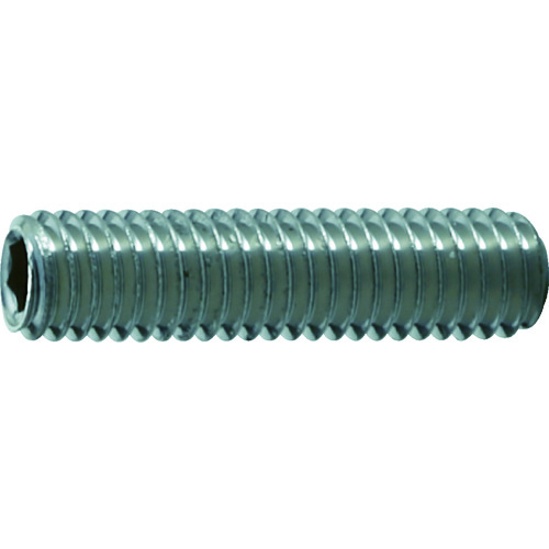 トラスコ中山 TRUSCO 六角穴付止めねじ 平先 ステンレス M3×6 60本入(ご注文単位1パック)【直送品】