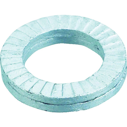 トラスコ中山 TRUSCO ノルトロックワッシャー スチール デルタプロテクト NL3(M3) 14個入(ご注文単位1パック)【直送品】