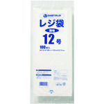 トラスコ中山 JTX 708122)レジ袋 12号 100枚 B912J (ご注文単位1パック)【直送品】