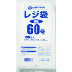 トラスコ中山 JTX 708129)レジ袋 60号 100枚 B960J (ご注文単位1パック)【直送品】