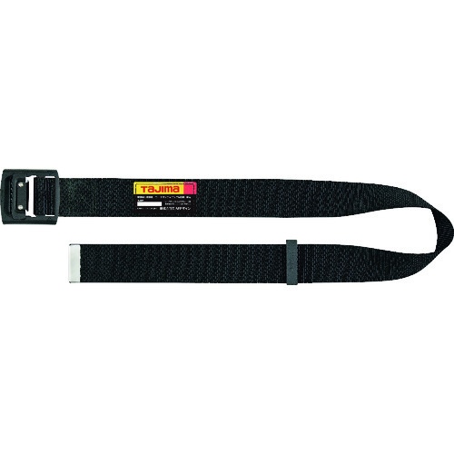 トラスコ中山 タジマ 胴ベルト アルミワンフィンガー黒バックル Sサイズ（ご注文単位1本）【直送品】