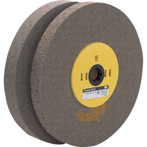 トラスコ中山 3M バリ取りホイール EX #180相当 200X25X25mm(ご注文単位1枚)【直送品】