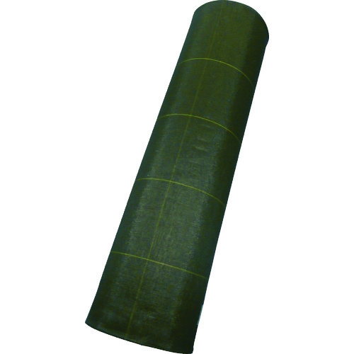 トラスコ中山 ワイドクロス 強力防草シートBB2218-1×100 ブラック(ご注文単位1本)【直送品】