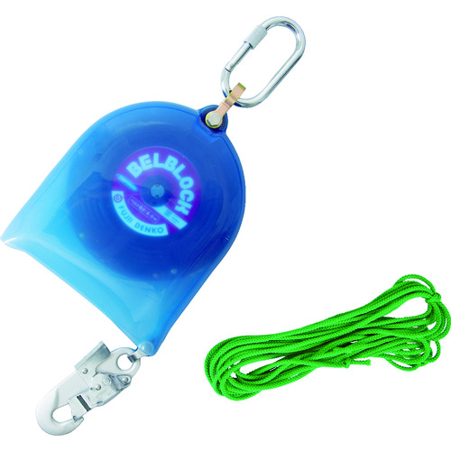 トラスコ中山 ツヨロン ベルト巻取式 ベルブロック 8.0m 102-8462(ご注文単位1台)【直送品】