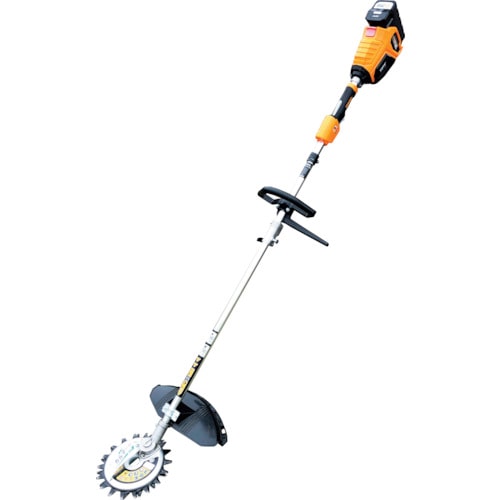 トラスコ中山 アイデック 58VLi-ionバッテリー回転ハサミ刈払機 スーパーカルマーelex ループハンドル 4.0Ahバッテリー（ご注文単位1台）【直送品】