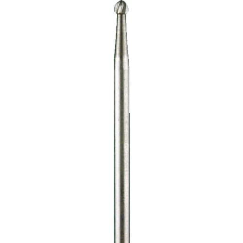 トラスコ中山 ミニモ 超硬カッター 球スパイラルカット 刃径Φ2.1 刃長2.1mm（ご注文単位1本）【直送品】