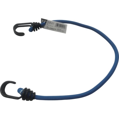 トラスコ中山 ユタカメイク ゴム バンジーコード 8mm×600mm 青(ご注文単位1本)【直送品】
