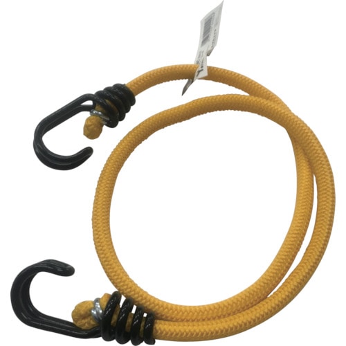 トラスコ中山 ユタカメイク ゴム バンジーコード 8mm×800mm 黄(ご注文単位1本)【直送品】