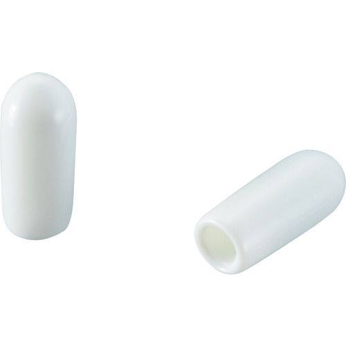 トラスコ中山 光 フック用先端キャップ ホワイト 10個入(ご注文単位1パック)【直送品】